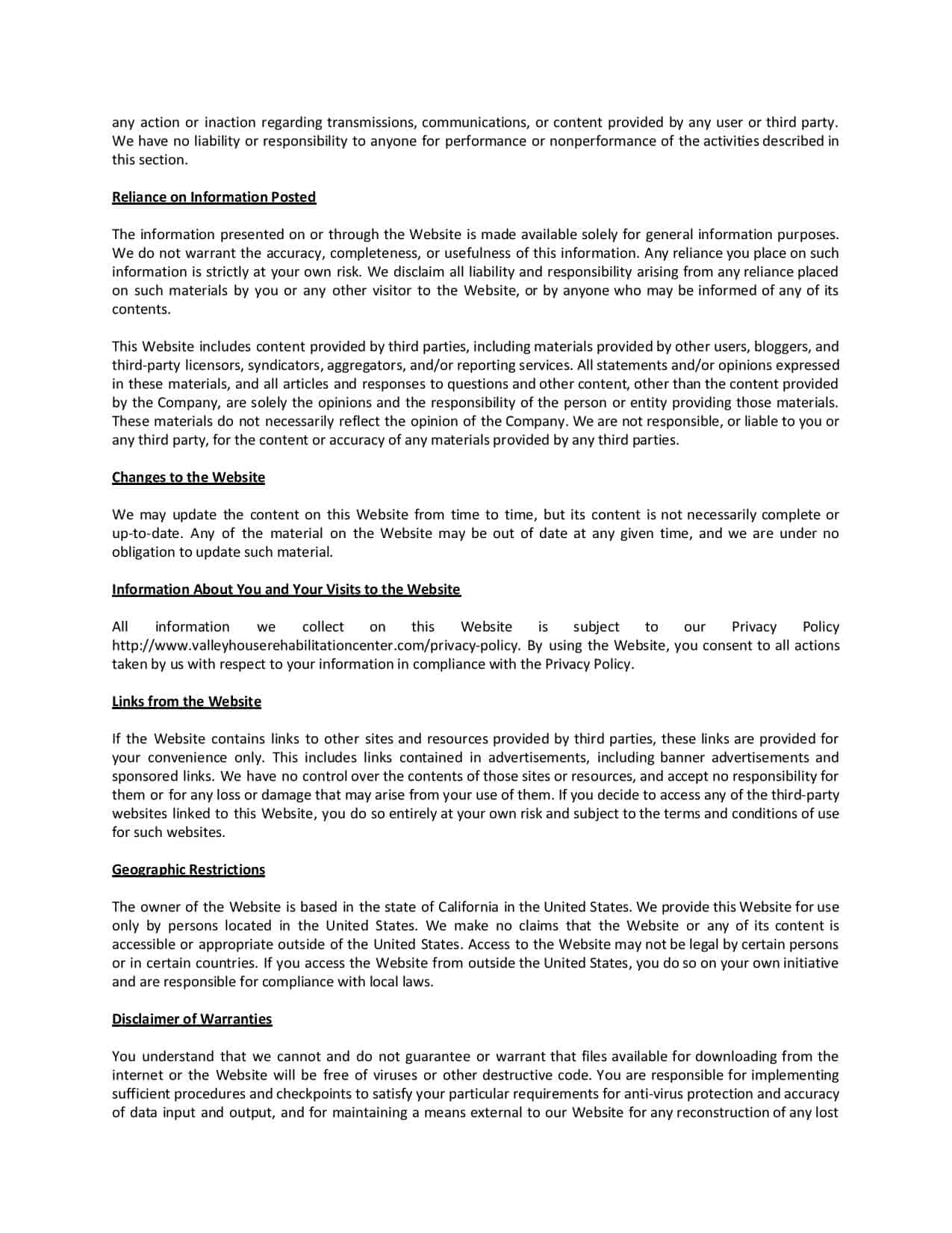 valleyhouserehabilitationcenter Terms of Use-page-004